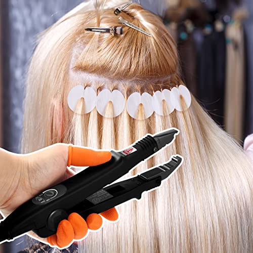 Lanties Black Keratin Hair Extension Fusion Iron Kit for Hair Volumizing