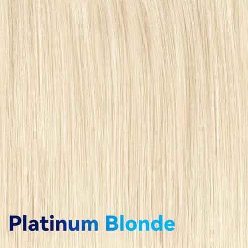 Seamless Clip-In Human Hair Extensions 14 Inch - Platinum Blonde 6Pcs