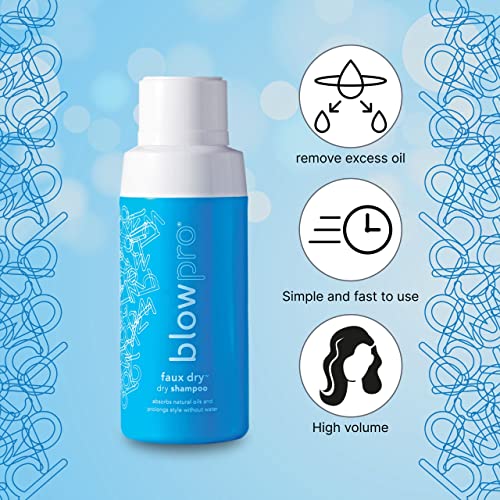 Faux Dry Shampoo - Gentle, Sulfate-Free, 1.7 oz for Hair Volume & Oil Absorption