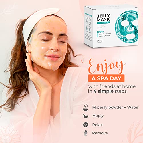 BRÜUN 10T Classic Kit Peel-Off Jelly Mask Premium Modeling Rubber Mask Set