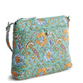 Women's Cotton Hipster Crossbody Bag - Gemstone Paisley Variation