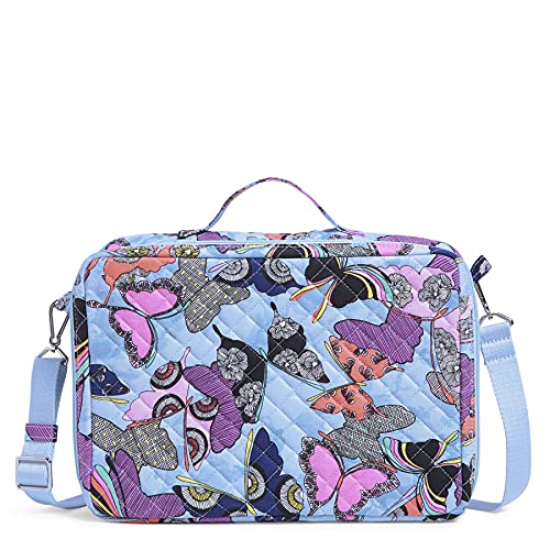 Women's Cotton Grand Vanity Toiletry Makeup Organizer Case Bag