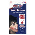 NCAA Alabama Crimson Tide Tattoo Waterless