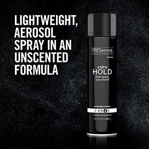 TRESemm? Hair Spray TRES Two Extra Firm Control Aero, Unscented, 11 Oz