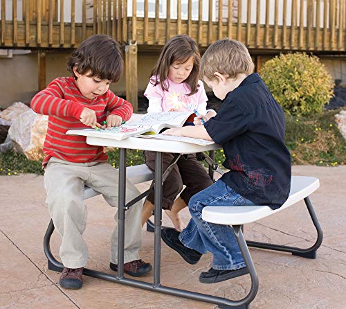Lifetime Kids Foldable Picnic Table - Outdoor & Indoor Kids Table & Bench