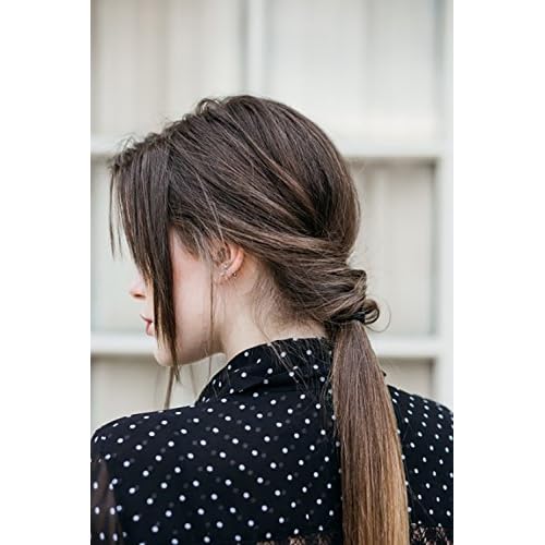 REVLON Extra Thick Black Hair Elastics,(Pack of 30)