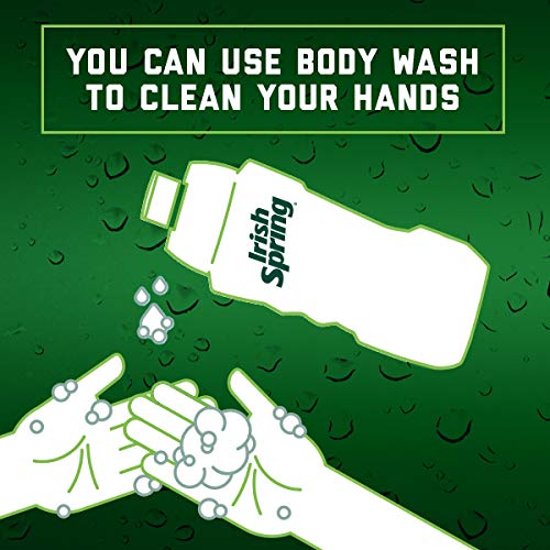 Irish Spring Aloe Vera Body Wash 18 Fl Oz Pack of 4 - Keeps Skin Fresh & Moisturized