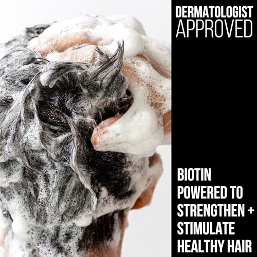 RUGGED & DAPPER 12 Fl Oz Men's Biotin Hair Thickening 2-in-1 Shampoo & Conditioner