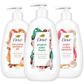 Dove Hand Soap, Holiday Treats Variety 3-Pack ? Cinnamon Pumpkin Pie, Peppermint Bark & Sugar Cookie Sprinkle, Gifts for Women, 12 Fl Oz Ea