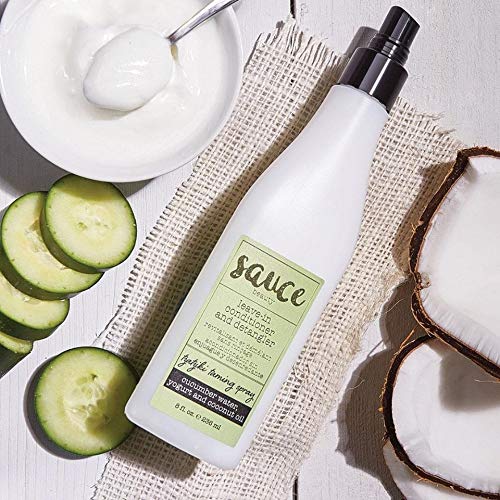 Deep Conditioning Hair Mask & Leave-In Conditioner Set for Curly Damaged Hair - Sulfate & Paraben Free