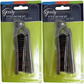 Goody 08524 Style On The Go Compact Brush and Comb Combo (Pack of 2); Maintain Your Look On the Go; Perfect Size for Purse, Pocket or Tote Bag; Measures Approx. 8.25" When Unfolded & 4.5" When Folded