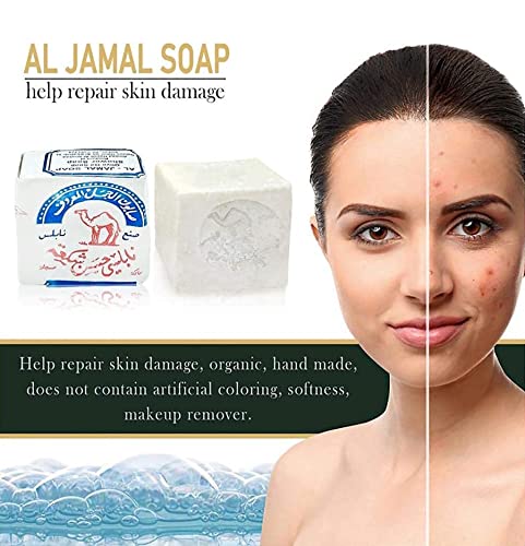 Organic Palestinian Olive Oil Soap Bar - Nablus West Bank, Natural & Traditional, 130g