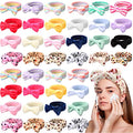 Cute Pattern Spa Headbands 48 Pcs Soft Plush Hair Bands for Women Girls