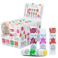 100% Natural Lip Balm Set - Beeswax Natural Christmas Gifts for Her - Lip Moisturizer for Dry Lips, Cocoa Butter - Petroleum Free, 24 Count, 2 Pack