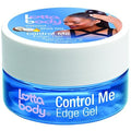 Lottabody Control Me Edge Gel with Coconut & Shea Oils, Long-Lasting Smooth Hold, Non-Flaking Edge Tamer for Sleek Natural and Relaxed Hairlines & Flyaway Control, 2.25 oz