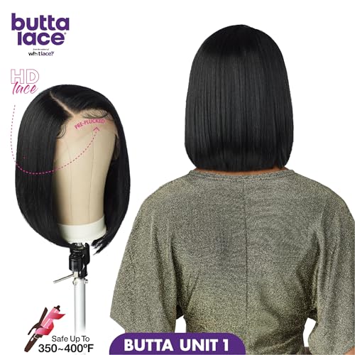 Sensationnel Butta LaceWig Unit 1 Jet Black - HD Lace Frontal Synthetic Wig