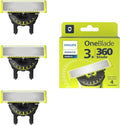 Philips OneBlade 360 Flex Replacement Blades - 3 Pack (Model: QP6510/70)