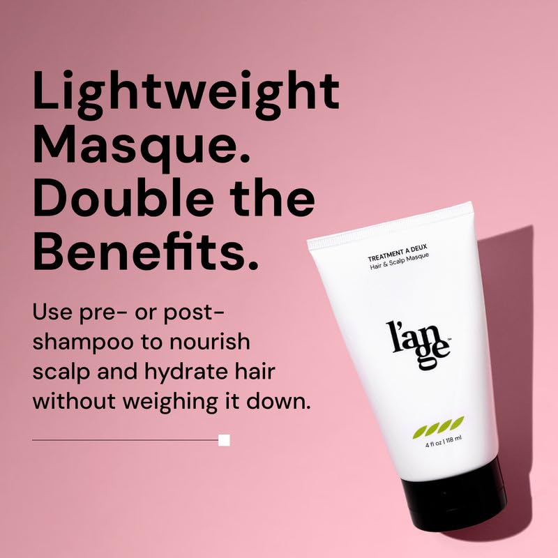 Hydrating Hair & Scalp Treatment Mask with Tea Tree & Jojoba Oils - Nourishing Hair Mask for Women