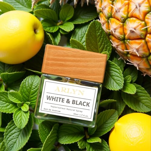 Vegan Eau de Parfum for Men - White & Black Fragrance 50ml