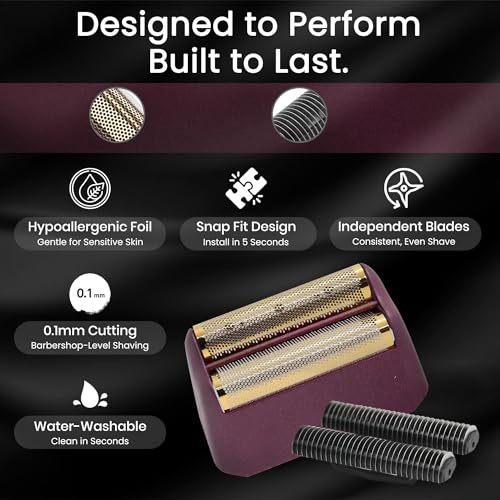 2 Pack Wahl Shaver Replacement Foil for 5 Star Series - Grooming Accessories