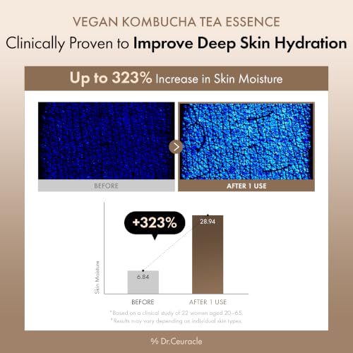 Vegan Kombucha Tea Essence Hydrating Milky Toner for Sensitive Skin