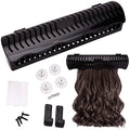 Hair Extension Holder Caddy for Clip-Ins Tape-In Micro Bundles & Sew-In Wefts