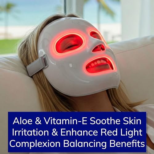 Red Light Serum for Face & Neck with Matcha & Hyaluronic Acid – 2 oz