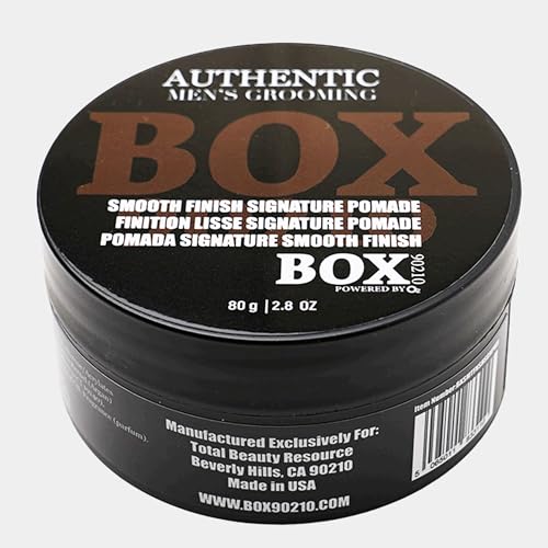 Men's Pomade for Sleek, Polished Hair - Strong Hold & Shine, 80g