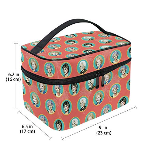 Large Cosmetic Makeup Bag - Golden Girls