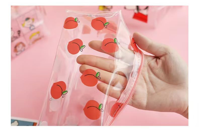 Clear Toiletry Bags With Print Portable Toiletry Bag Travel Toiletry Organizer Pouch for Women Travel Vacation Bathroom