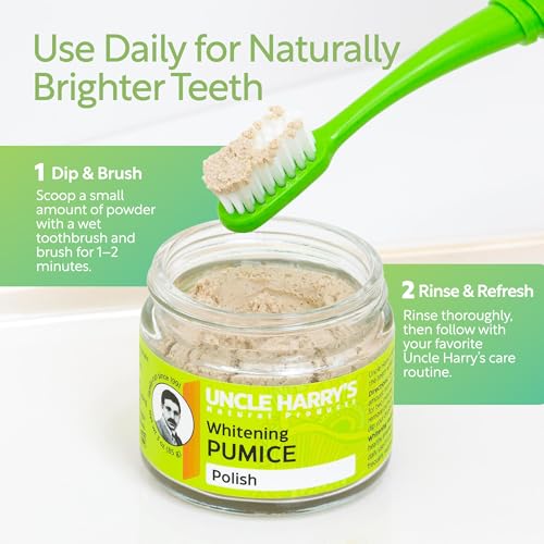 Natural Whitening Tooth Polish with Minty or Herbal Variations - 1.25 oz