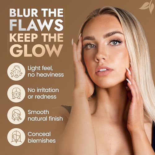 Loose Powder Foundation - Full Coverage Matte Mineral Makeup - Inspire