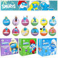 Smurfs Bath Bombs with Action Figures - Pack 1 - Lavender, Jasmine, Rose, Gardenia