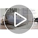 Queen Comforter Set with Sheets - Taupe/Grey Stripe Bed in a Bag, 7 Pieces