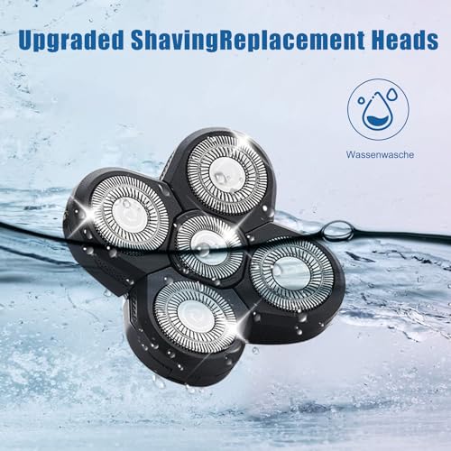 2 Pack Shaver Replacement Blades Compatible with Freedom Head Shaver,Head and Face Electric Razor Head
