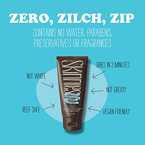 Unscented Eco SPF30 Waterless Sunscreen Gel - Reef Safe, Vegan, 3.4oz