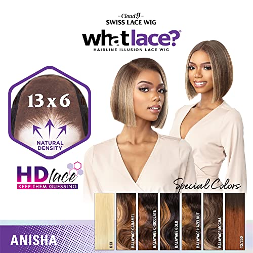 Sensationnel Lace Front Wigs Anisha Balayage Chocolate 13x6 HD Pre-Plucked Synthetic Wig