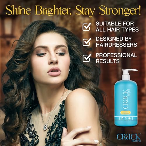 Crack Hair Fix Moisturizing Sulfate-Free Shampoo with Pump 33.8 Oz