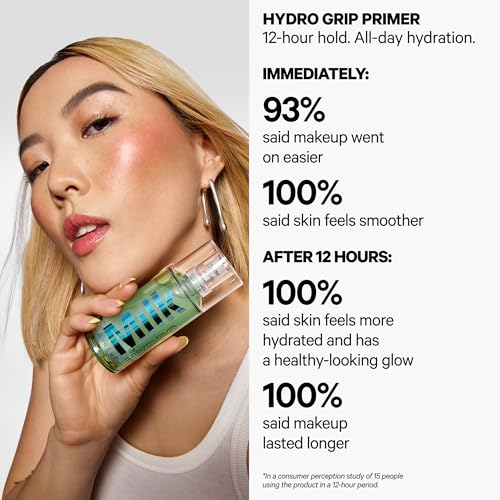 Hydro Grip Primer Full Size 1.52 Fl Oz - Hydrating Makeup Primer with Hyaluronic Acid & Niacinamide