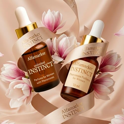 ALFAMARKER Instinct Pheromone Perfume Oil for Women 10ml Floral Fruity Scent