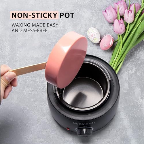 All-in-One Waxing Kit for Women and Men with Wax Pot and Hard Wax Beans