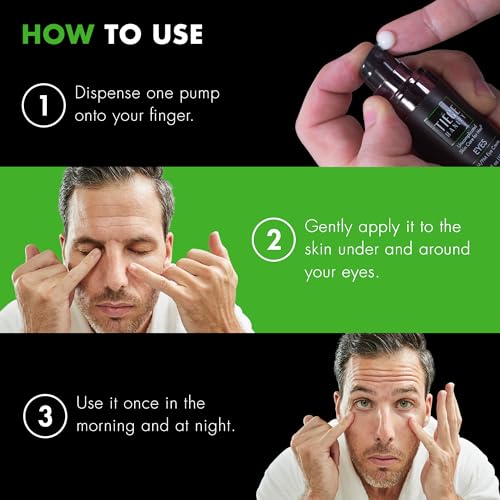 Tiege Hanley Men's Eye Cream 0.5 Oz - Anti-Aging & Dark Circles Treatment