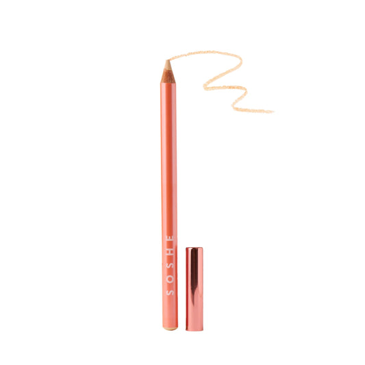 SOSHE Beauty - Waterline Eye Brightener | Smooth, Lightweight, Creamy Formula | Squalane, Rice Bran Wax, Vitamin E | Vegan, Clean, Cruelty-Free (Champagne, Beige Neutral)