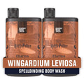 Every Man Jack Harry Potter Collectors Body Wash - Hogwarts Inspired Scents & Clean Ingredients - Charms - Wingardium Leviosa Scent - 13.5 oz (Pack of 2)