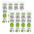 Delon Premium Dual-Sided Cotton Rounds, 100 Count (Pack of 1) ? Lint-Free, Hypoallergenic, 100% Cotton Pads for Makeup, Skincare & Nails ? Made in Canada