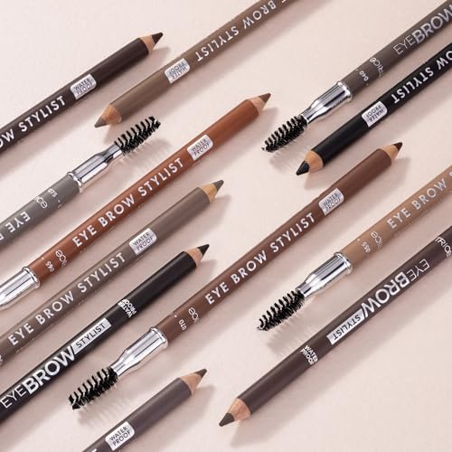 Catrice Stylist Eyebrow pencil With Brush Color 020 Date With Ash-ton 0.057 oz