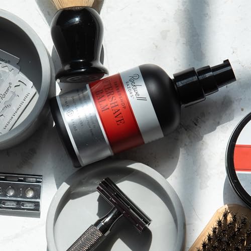Men's Post-Shave Balm with Shea & Jojoba - Soothing Classic Barber Scent