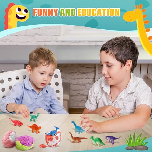 Dinosaur Dinosaur Bath Bombs for Kids with Surprise Toys - Organic & Colorful