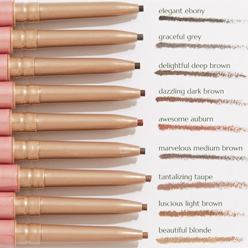 Chella Tantalizing Taupe Eyebrow Pencil - Long-Wear, Precise Tip, Waterproof
