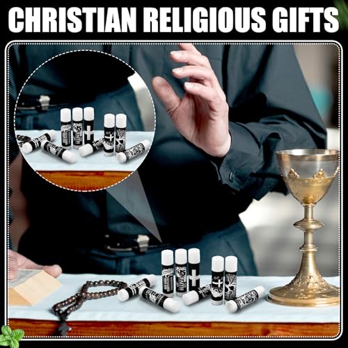Dansib Christian Black Lip Balm Gifts Bulk - Bible Verse & Scripture Moisturizers for Women & Men